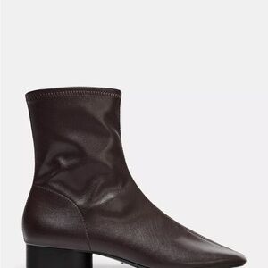 Zara Dark Brown Ankle Boots